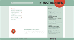 Desktop Screenshot of kunstrunden.dk